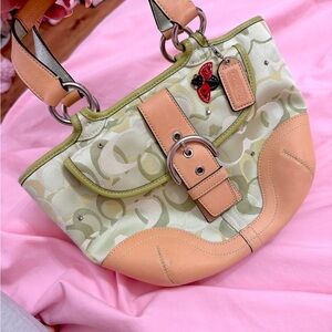 Ladybug 2004 Coach Purse/ vintage with crystal Swarovski excellent condition